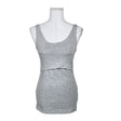 Unisex Anna Field Mama - Tricot tank top, size 38 - Gray ()