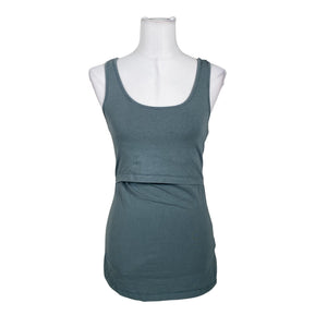 Unisex Anna Field Mama - Tricot tank top, size 38 - Green (1)