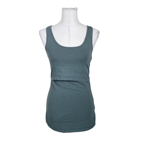 Unisex Anna Field Mama - Tricot tank top, size 38 - Green ()