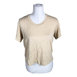 Unisex Samsoe&Samsoe - T-shirt, size 38 - Beige (1)