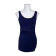 Unisex Anna Field Mama - Tricot tank top, size 38 - Blue ()