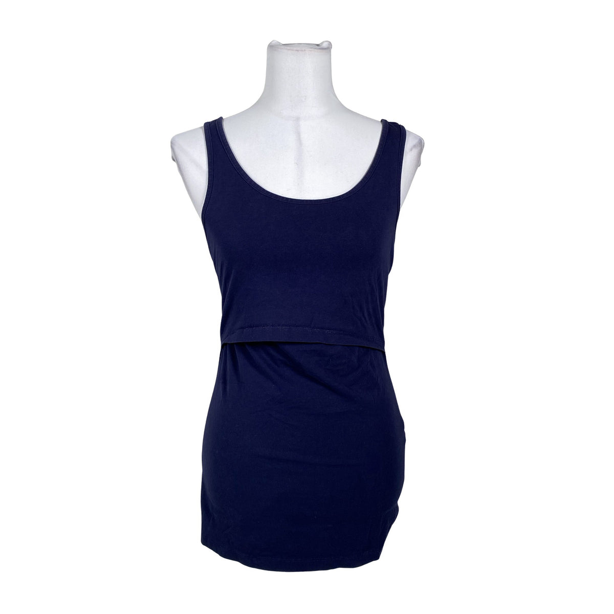 Unisex Anna Field Mama - Tricot tank top, size 38 - Blue (1)