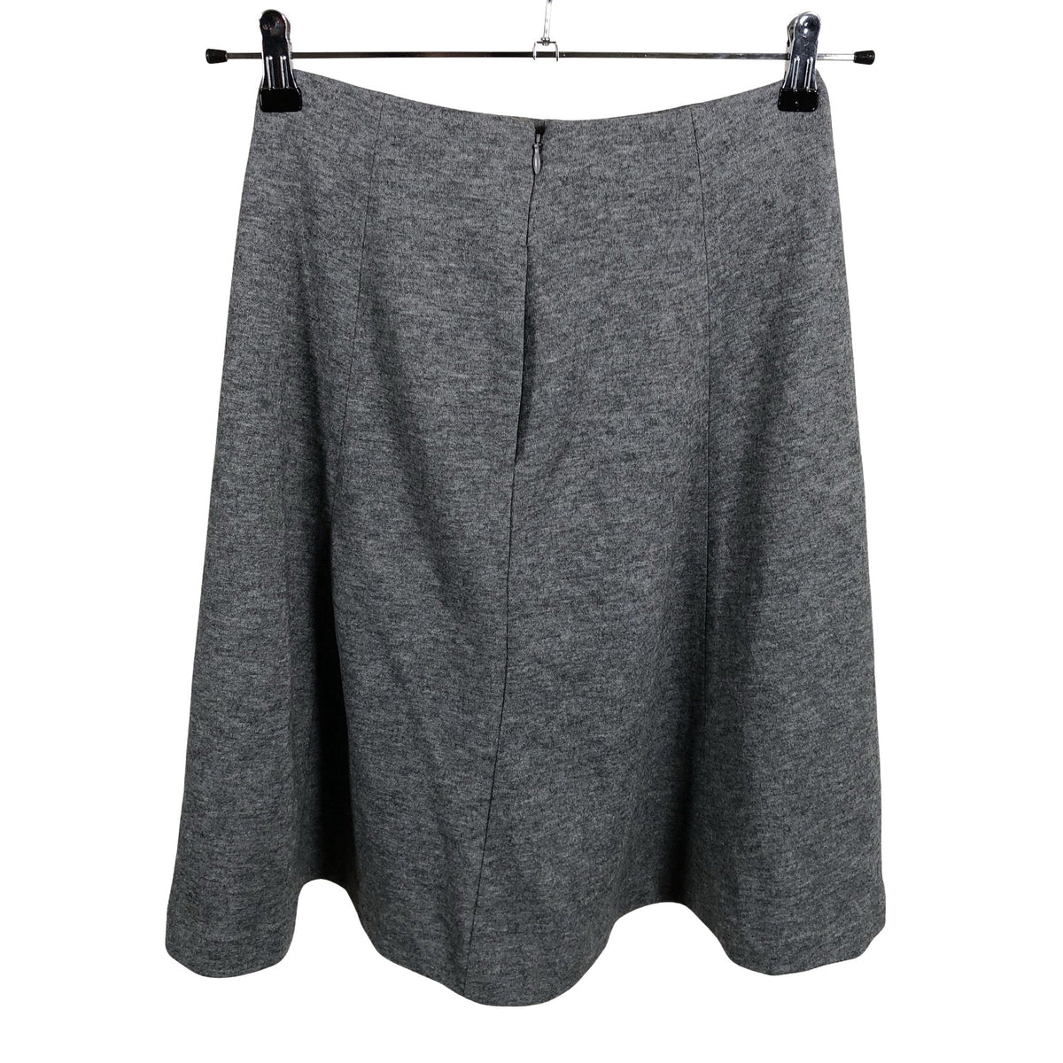 Unisex Uniqlo - Tricot skirt, size 36 - Gray (2)