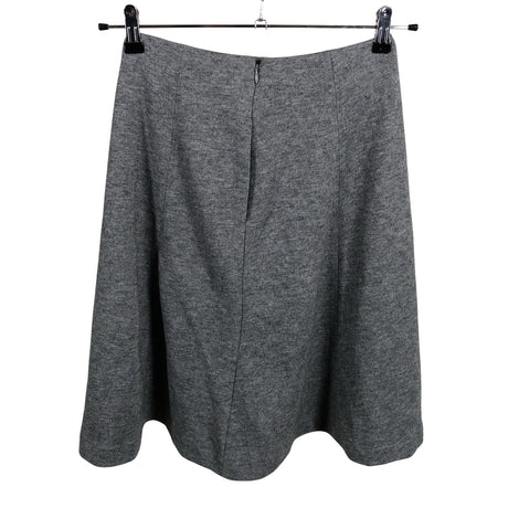 Unisex Uniqlo - Tricot skirt, size 36 - Gray (2)
