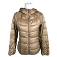 Unisex Uniqlo - Light down jacket, size 36 - Brown ()