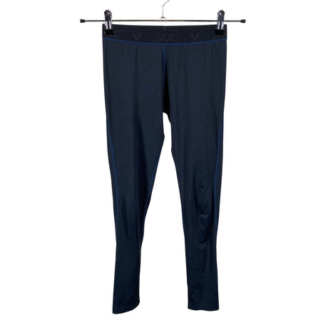 Unisex Soc - Sports tights, size 158 - 164 - Blue ()