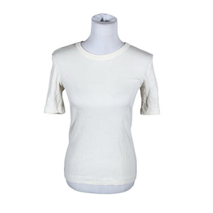 Unisex COS - Tricot shirt, size 36 - Natural white (1)