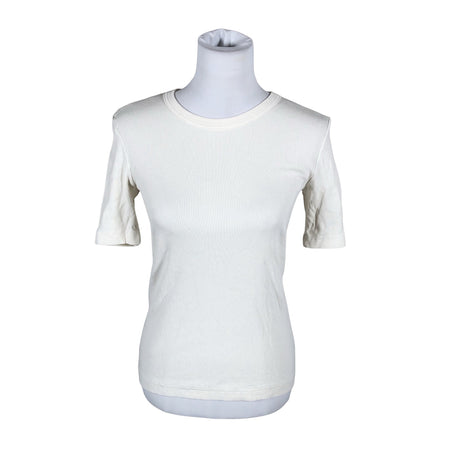 Unisex COS - Tricot shirt, size 36 - Natural white ()
