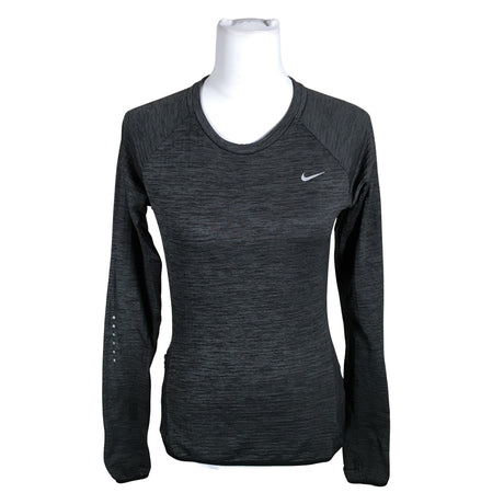 Unisex Nike - Sports shirt, long sleeve, size 34 - Gray ()