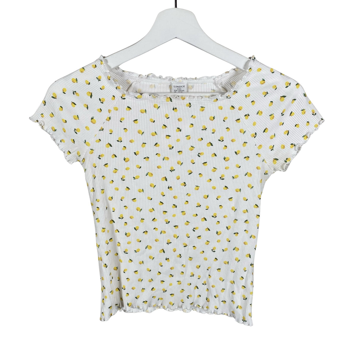 Unisex Lindex - T-shirt, size 158 - 164 - White (1)