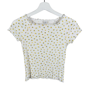 Unisex Lindex - T-shirt, size 158 - 164 - White (1)