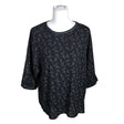 Unisex Scotch&Soda - Schiffon tunic, size 40 - Blue ()