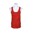 Unisex by Malene Birger - Tricot tank top, size 38 - Red ()
