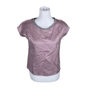 Unisex Cecilia Sörensen - Short-sleeved blouse, size 38 - Light pink (1)