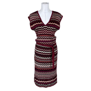 Unisex Lindex - Knit dress, size 36 - Wine red (1)
