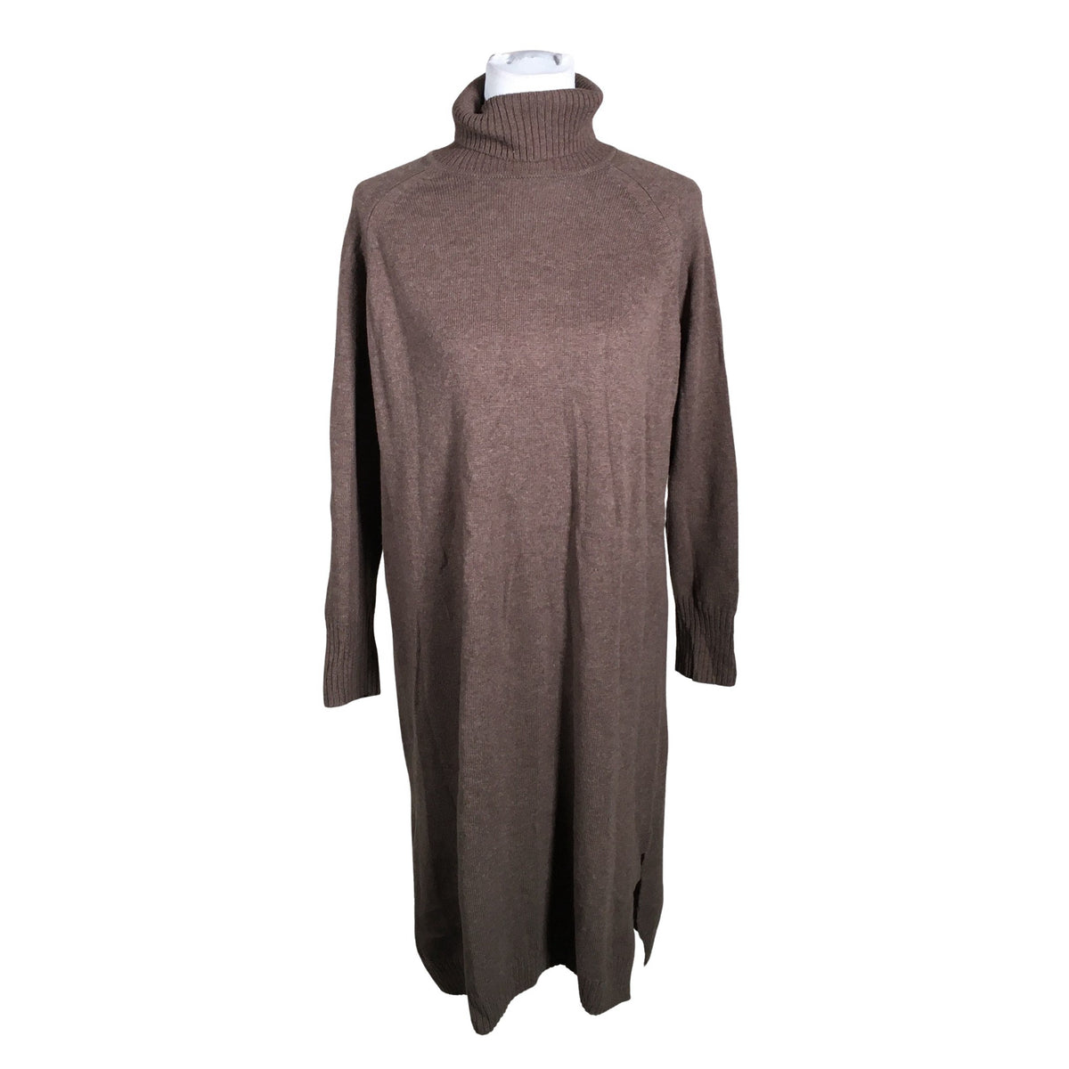 Unisex Muji - Knit dress, size 40 - Brown (1)