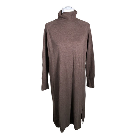 Unisex Muji - Knit dress, size 40 - Brown ()