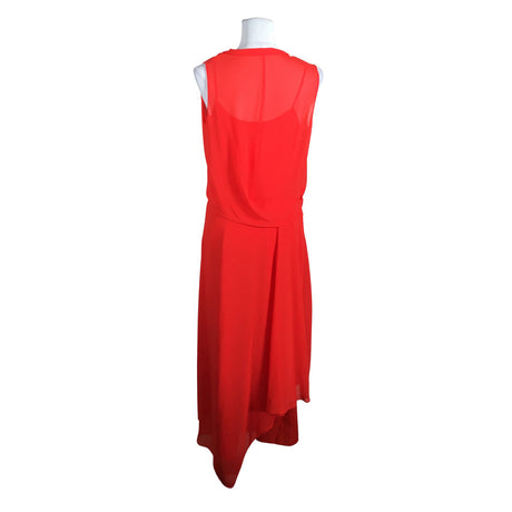 Unisex Comma - Schiffon dress, size 40 - Red (2)