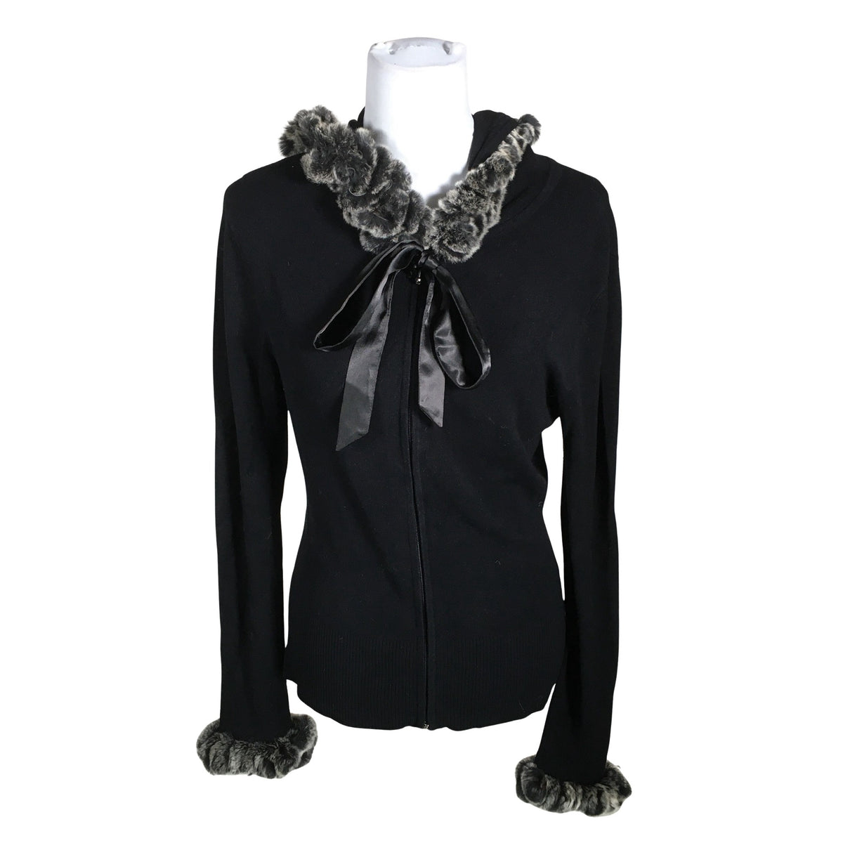 Unisex Léo Guy - Cardigan, size 38 - Black (1)