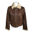 Unisex Etcetera - Leather jacket, size 38 - Brown ()