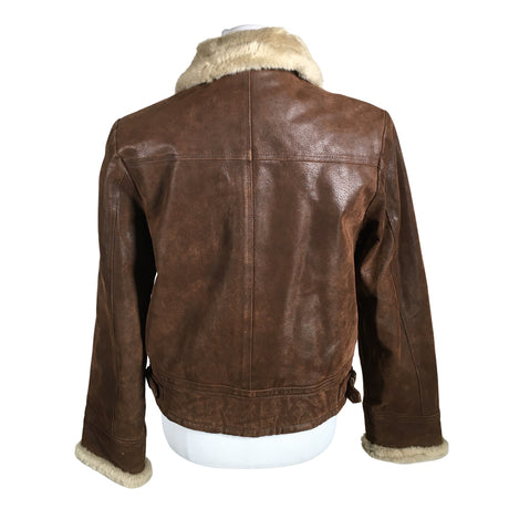 Unisex Etcetera - Leather jacket, size 38 - Brown (2)