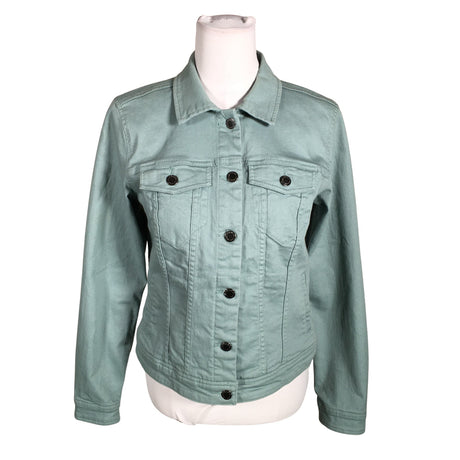 Unisex Noom - Denim jacket, size 38 - Green ()