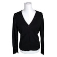 Unisex Part two - Cardigan, size 40 - Black ()