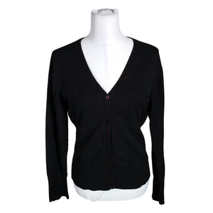 Unisex Part two - Cardigan, size 40 - Black (1)