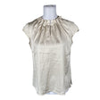 Unisex Comma - Short-sleeved blouse, size 36 - Gold ()