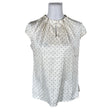 Unisex Comma - Short-sleeved blouse, size 36 - Beige ()