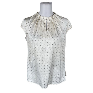 Unisex Comma - Short-sleeved blouse, size 36 - Beige (1)