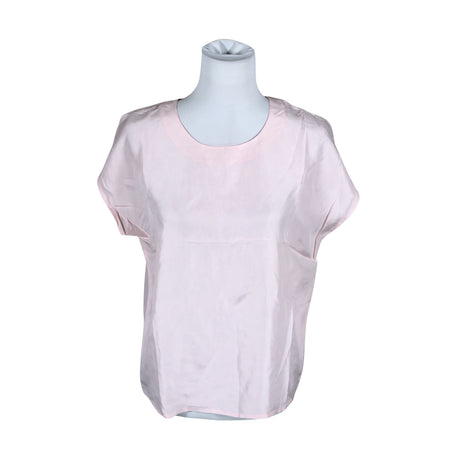 Unisex Stockmann Silk - Short-sleeved blouse, size 36 - Light pink ()