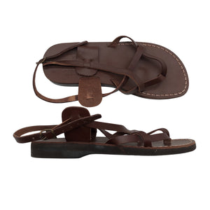 Unisex Camel - Sandals, size 38 - Brown (1)