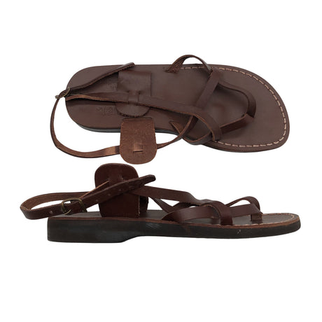 Unisex Camel - Sandals, size 38 - Brown ()