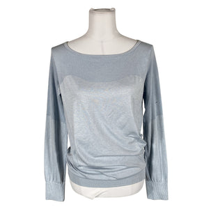 Unisex Nike - Sports shirt, long sleeve, size 38 - Light blue (1)