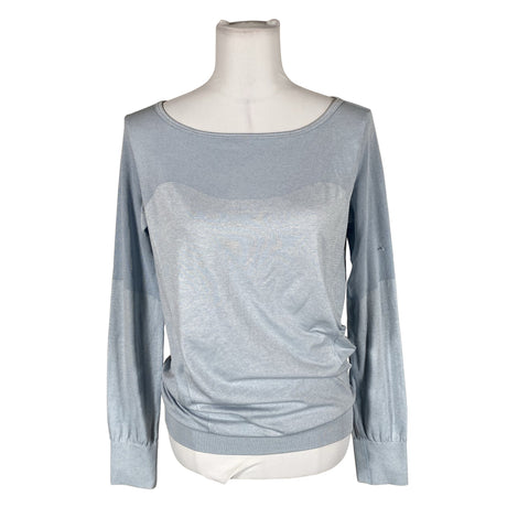 Unisex Nike - Sports shirt, long sleeve, size 38 - Light blue ()