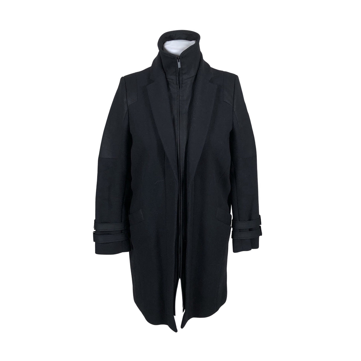 Unisex Comptoir des cotonniers - Wool coat, size 42 - Black (1)