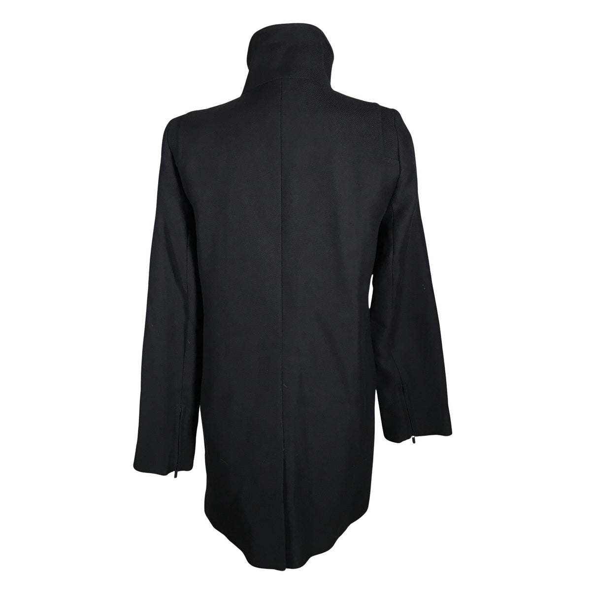 Unisex Comptoir des cotonniers - Wool coat, size 40 - Black (2)