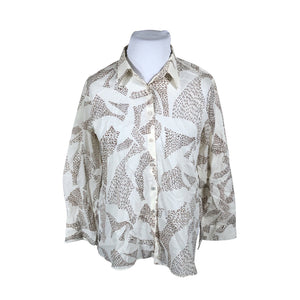 Unisex Massimo Dutti - Blouse, size 42 - White (1)