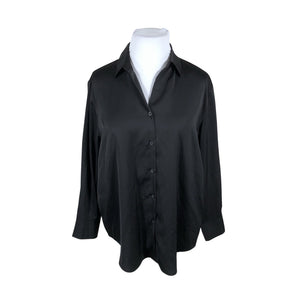 Unisex Uniqlo - Blouse, size 42 - Black (1)