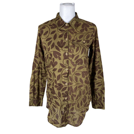 Unisex Gudrun Sjöden - Collared shirt, size 36 - Brown ()