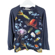Unisex Molo Kids - Tricot shirt, size 122 - 128 - Blue ()