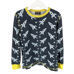Unisex Maxomorra - Tricot shirt, size 122 - 128 - Gray (1)