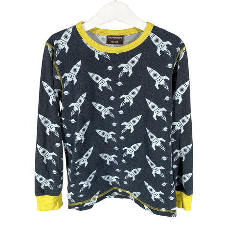 Unisex Maxomorra - Tricot shirt, size 122 - 128 - Gray ()