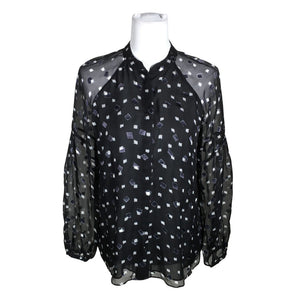 Unisex Massimo Dutti - Blouse, size 40 - Blue (1)
