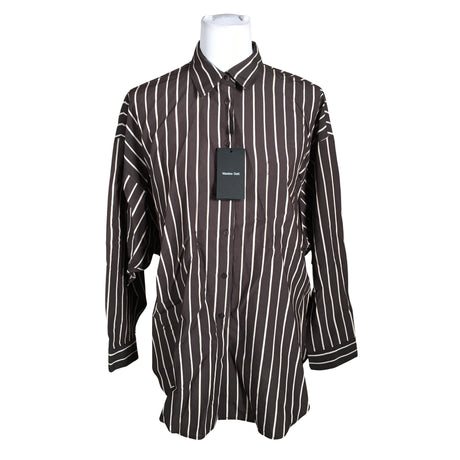 Unisex Massimo Dutti - Collared shirt, size 34 - Brown ()