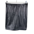 Unisex Calvin Klein Jeans - Leather skirt, size 38 - Black ()