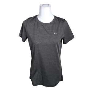 Unisex Under Armour - Sports shirt, short sleeve, size 40 - Gray (1)