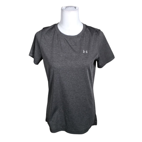 Unisex Under Armour - Sports shirt, short sleeve, size 40 - Gray ()