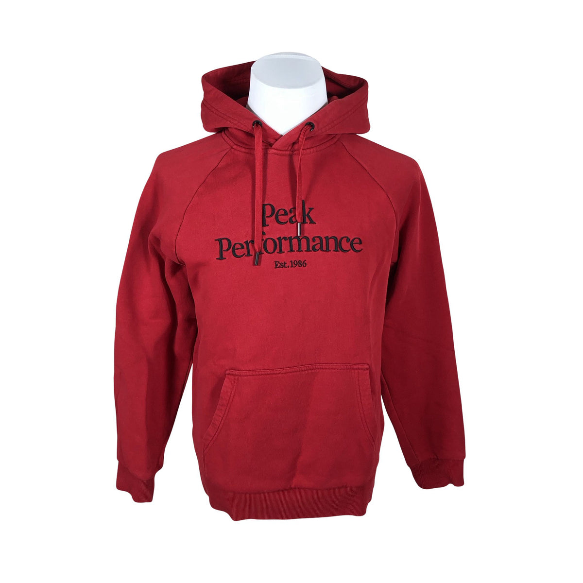 Unisex Peak Performance - Hoodie, size L - Red (1)
